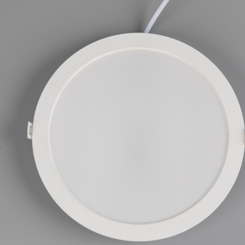 The ultra-thin edge-lit panel light offers soft, glare-free light, ideal for modern minimalist classroom environments