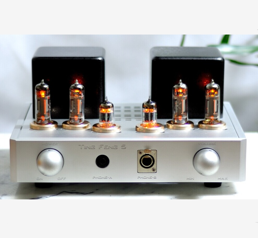 MZ-5 Full balance Vacuum tube Pre Amplifier preamp With Headphone Earphone Amp Double 100W Transformer 5814(12AU7)x2, 6c19x4