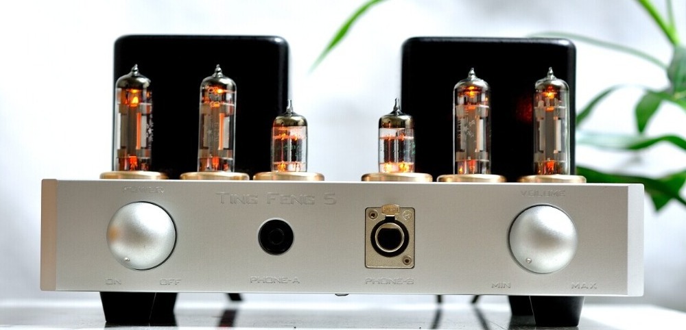 MZ-5 Full balance Vacuum tube Pre Amplifier preamp With Headphone Earphone Amp Double 100W Transformer 5814(12AU7)x2, 6c19x4