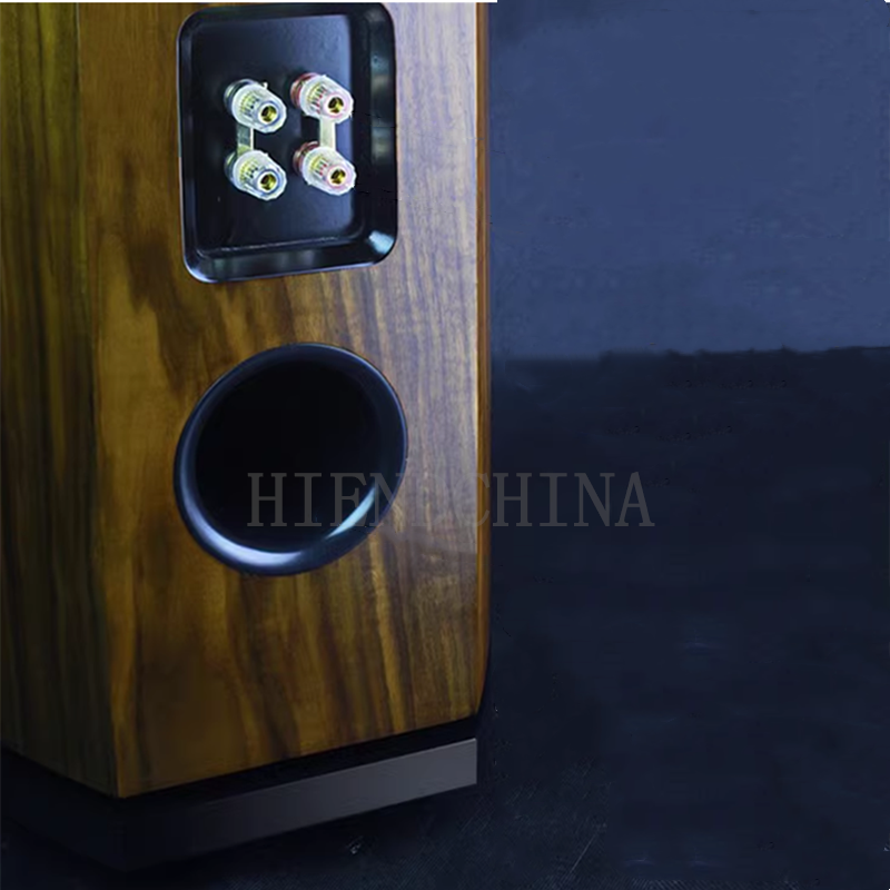 DHY-04 HIFI Home Dual 10 inch Wood Passive Loudspeaker Triple Division Subwoofer Sound System 4-8ohm/150W-300W