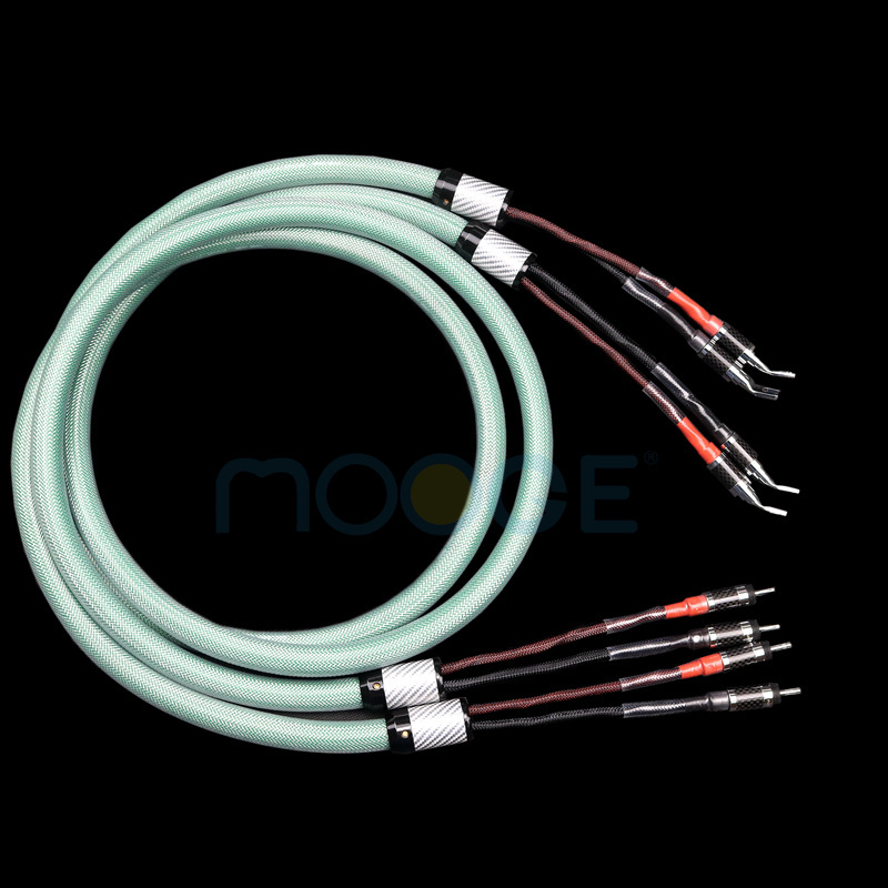 SC-002 4-core copper-silver mixed American Mai Jingtu advanced version of fever-grade audio amplifier speaker cable HIFI main sp