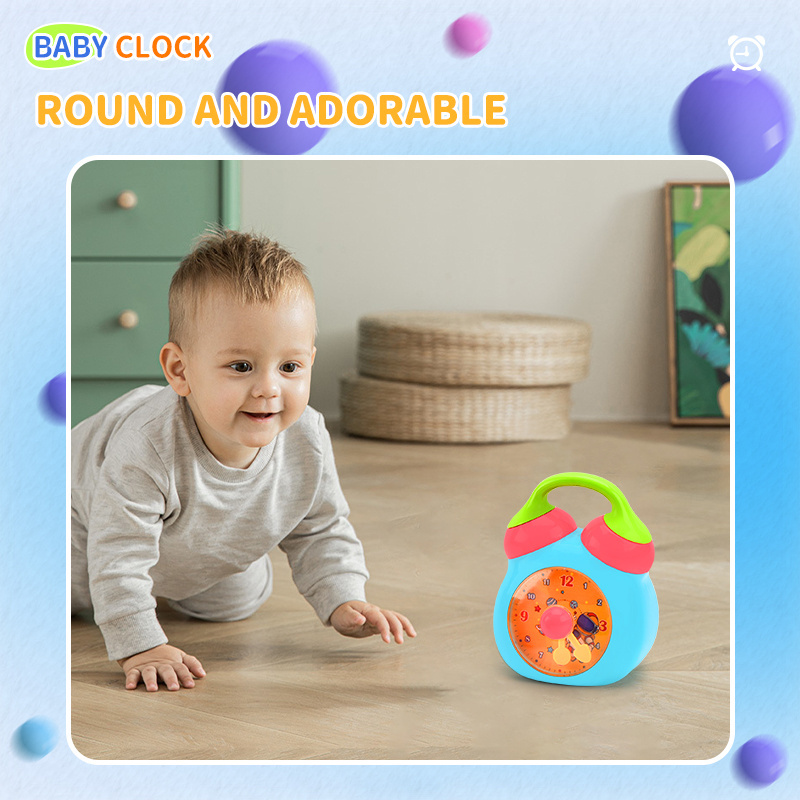 HW 3M+ Infant Early Educational Enlightenment Alarm Clock Intelligence Toys for Baby