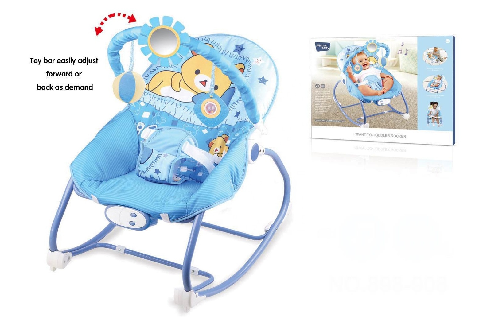 HW Infant Vibration Rocking Chair With Music Interesting Electric Musical Baby Rocker Chair Toy