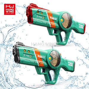 Hw Electric Burst Induction Water Absorption High Pressure Large Capacity Tuna Water Gun Children's Summer Shooting Game Toys