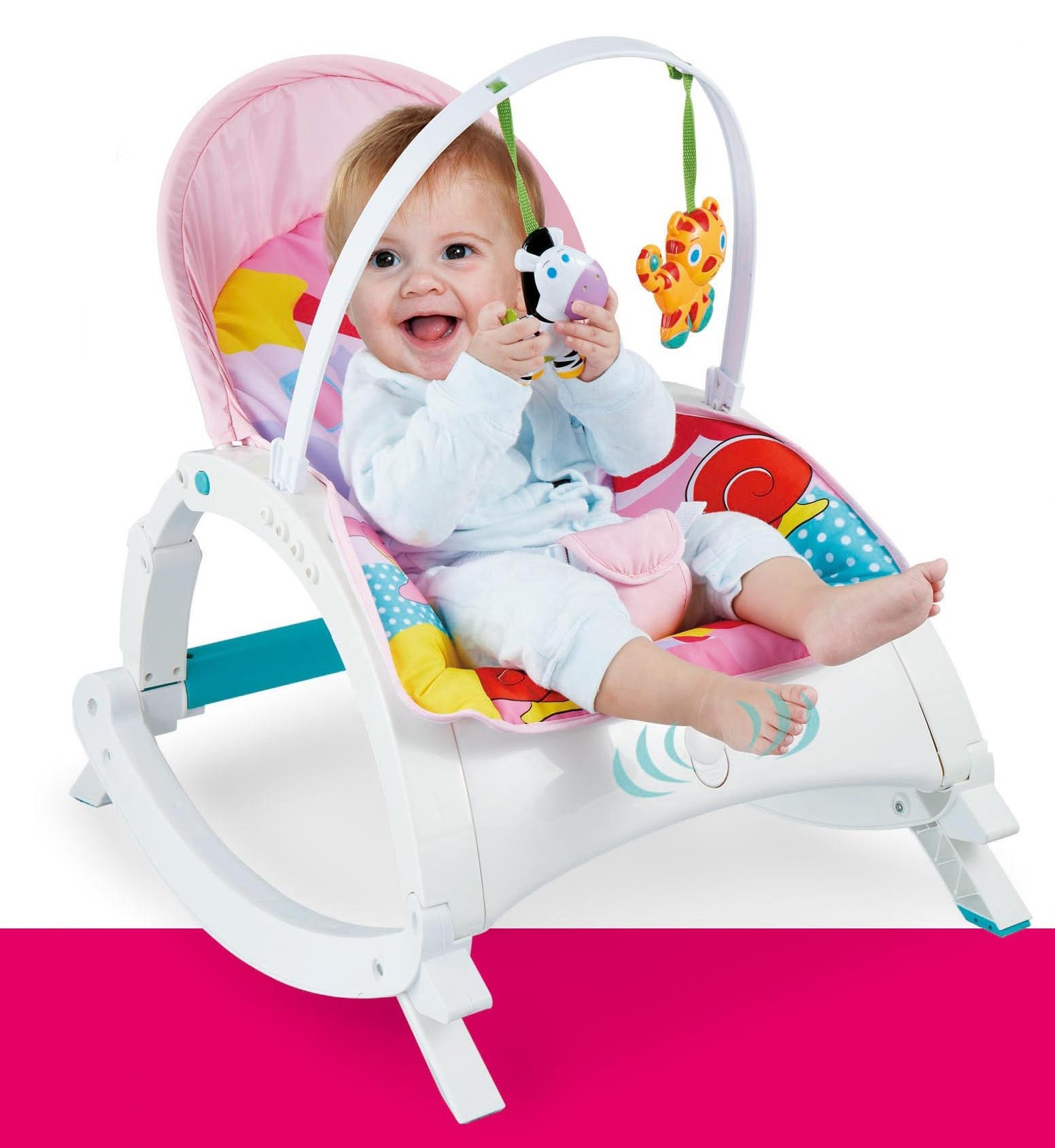 Interesting Infant Multi-function Rocking Chair Rocker Baby Toddler Portable Rocker