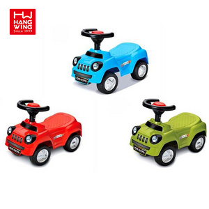 New Toys Model Cartoon Baby Swing Car Hot Sale New with BB Steering Wheel 3 Colors Mix Battery Plastic Color Box Unisex ABS EN71