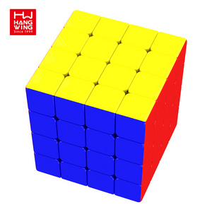 chinese magic entry-level OEM support puzzle game 4x4 plastic cube toys