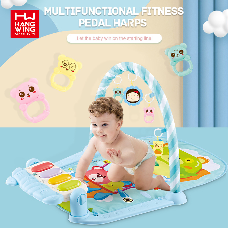 Baby Foot Piano Fitness Blanket Kids Music Toy Set Multifunctional Gym Musical Instrument Jouets educatifs Educational Infant To