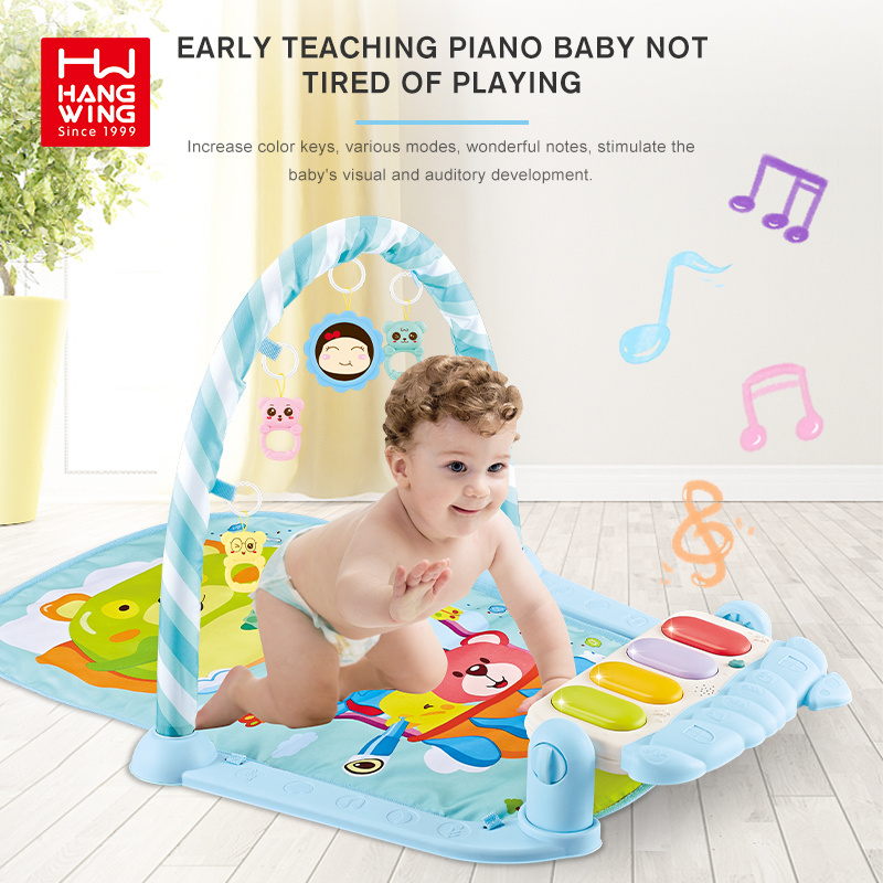 Baby Foot Piano Fitness Blanket Kids Music Toy Set Multifunctional Gym Musical Instrument Jouets educatifs Educational Infant To