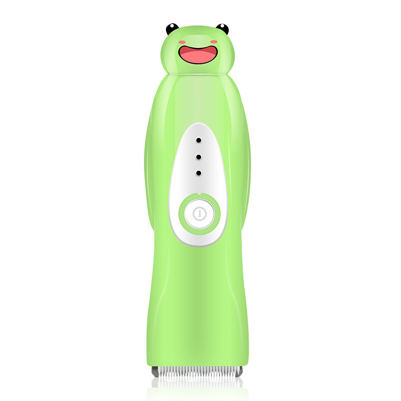 waterproof USB charge electric baby hair trimmer cute animal baby hair clipper