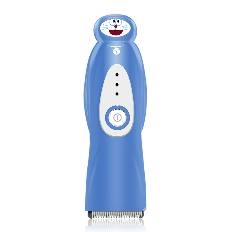 waterproof USB charge electric baby hair trimmer cute animal baby hair clipper