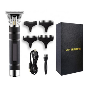 black gold color mini design electric bald hair clipper  professional T blade hair trimmer