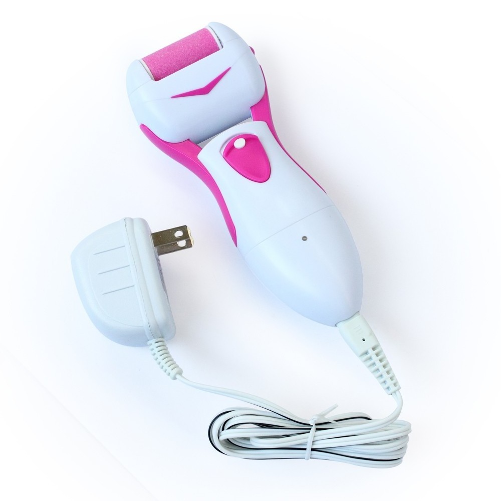 Rechargeable Foot Callus Remover Electric Pedicure Foot File with EU/US Plug Callus Remover Electric Nimh Batteries ABS Accept