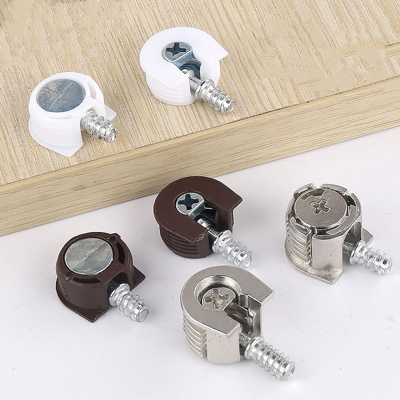 Three In One Shelf Support Plastic Partition Board Nail Board Furniture Connector Hidden Two In One Board Holder