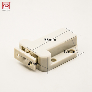 Kitchen Cupboard Fitting Closet Furniture Cabinet Door Self Locking Catch Latch Push to Open Lock System