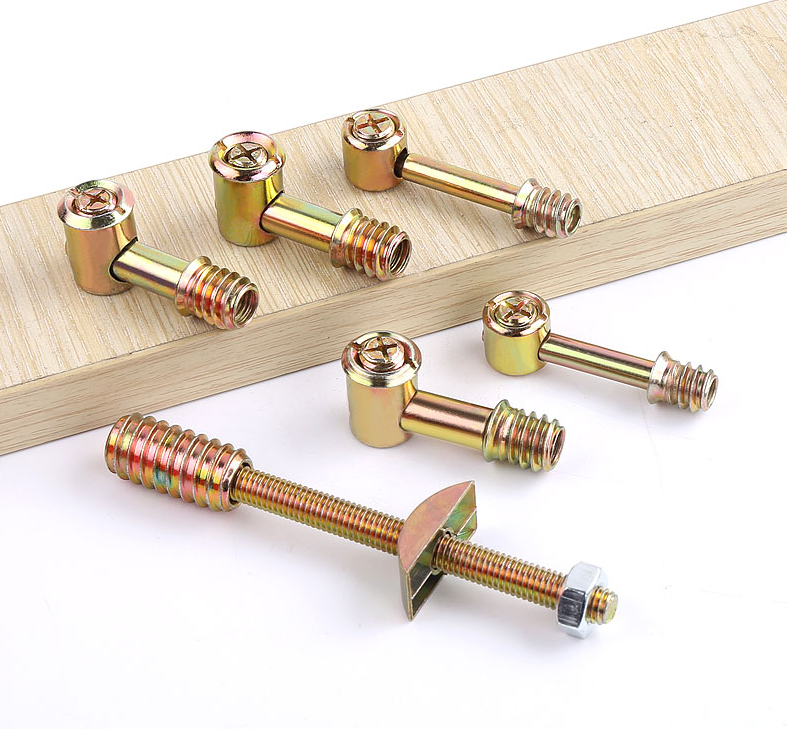 furniture screws connecting bolts Furniture Four-in-one Connector Eccentric Wheel Accessories Assembled Hammer Screws