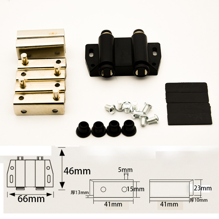 cabinet magnetic catch double type industrial door magnetic catch