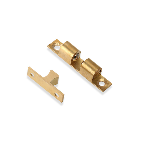 Ball Catch Golden Furniture Cabinet Door Brass Dual Ball Roller Catch Latch Tension Latch Ball catch