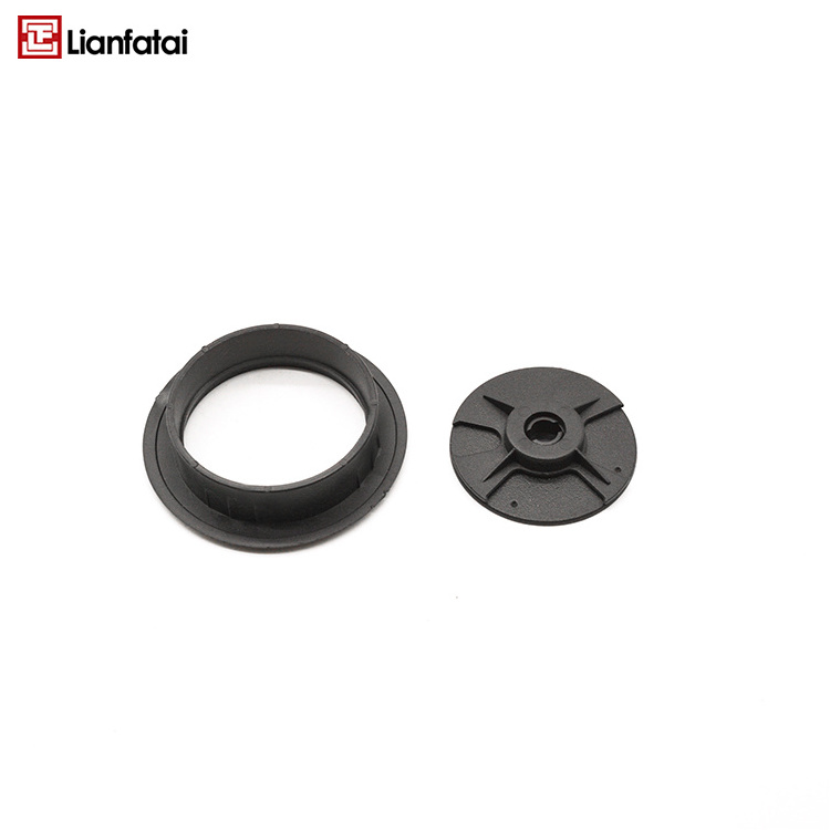 Plastic Desk Hole Cover Furniture Cable Grommet Polystyrene PS Plastic Other Furniture Hardware,other Furniture Hardware Black