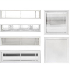 HVAC air grill vents covers aluminium wall shutter radiator ventilation vent