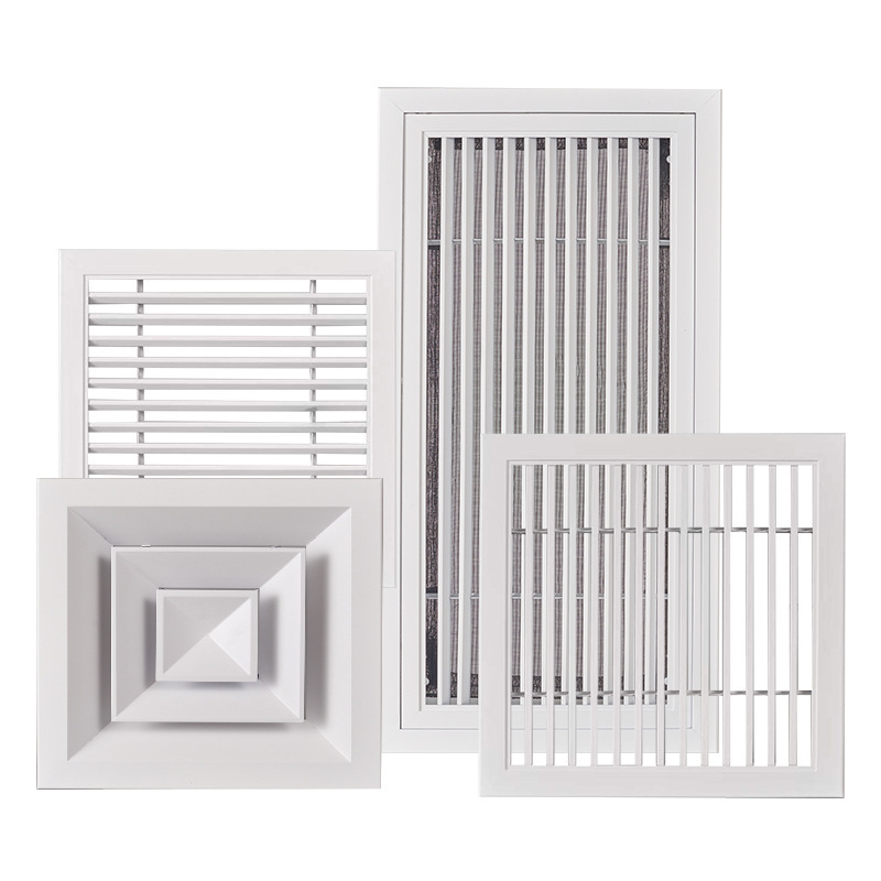 Aluminum Industrial Round Air Grille Air Vent Exhaust Louver