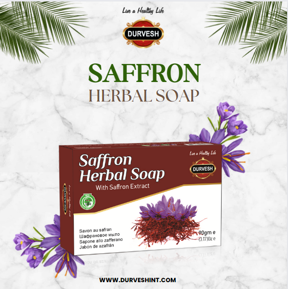 Wholesale In Factory Stock Handmade Moisturizing Whitening Saffron Soap for Face and Body Wash Private Label Exporter From Pakis