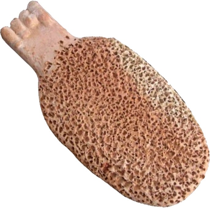 Best Pumice Stone for feet - Foot Scrubber Terra Cotta - Pumice Stone Best Foot Scrubber Two Side