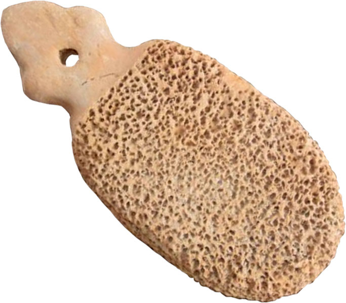 Best Pumice Stone for feet - Foot Scrubber Terra Cotta - Pumice Stone Best Foot Scrubber Two Side