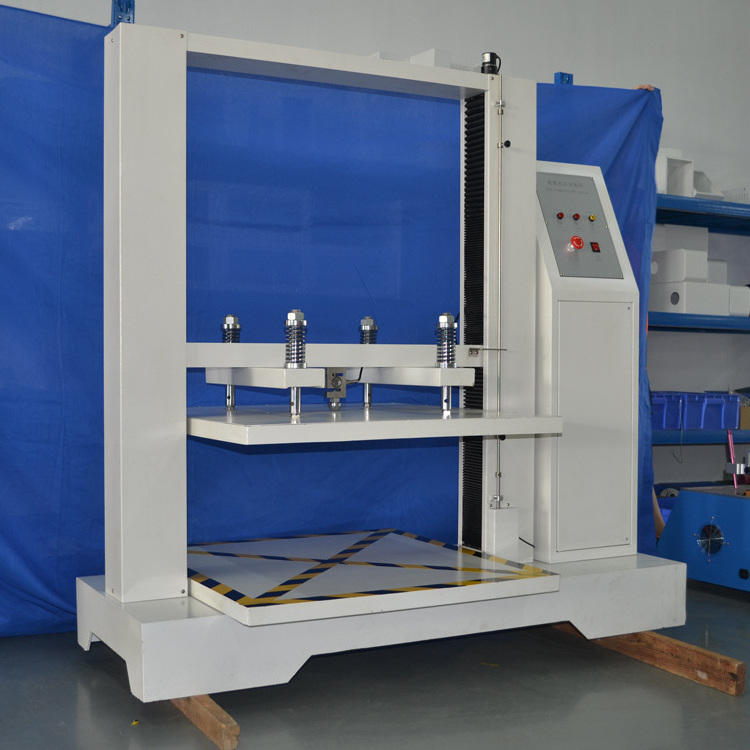 Servo motor carton compression strength tester  carton box compression tester carton compression machine