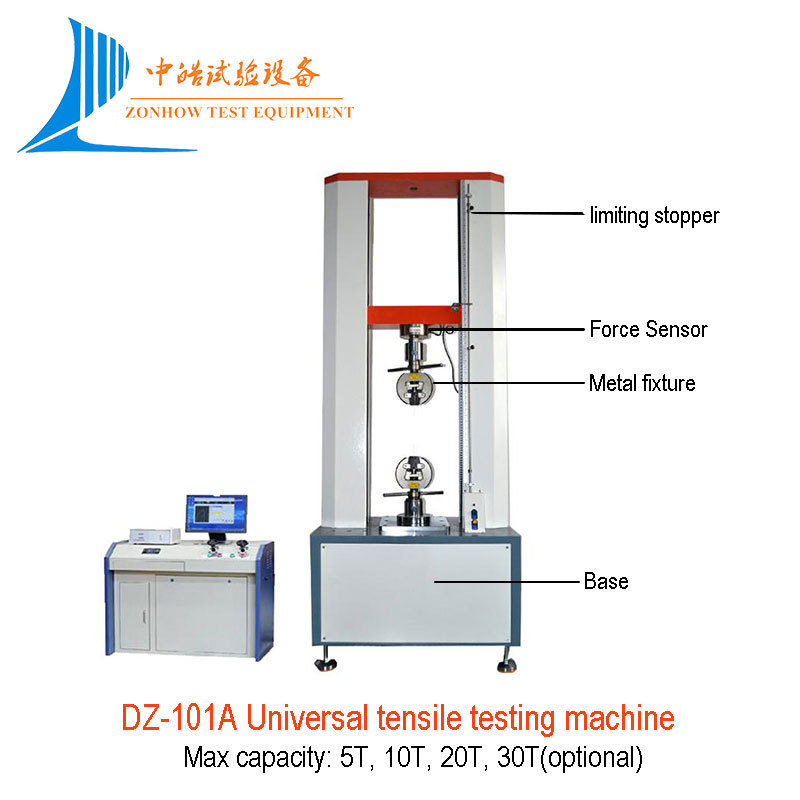 tensile testing machine with extensometer/tension and compression test device