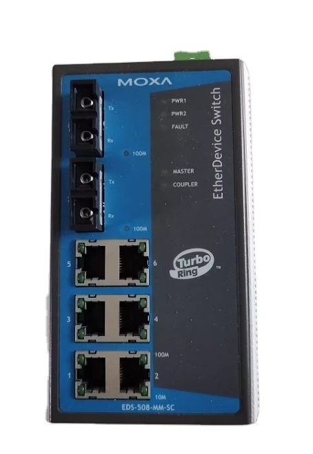 MOXA  Ethernet EDS-508A EDS-508A-MM-SC switch network  for switch