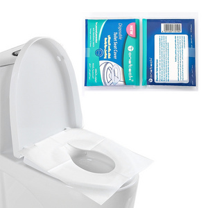 Good quality flushable disposable biodegradable toilet tissue seat covers