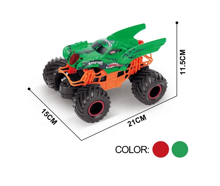 1/20 Scale 4WD Wild Competition Monster RC Climbing Toy Car Big Wheels Remote Control Off-road Car