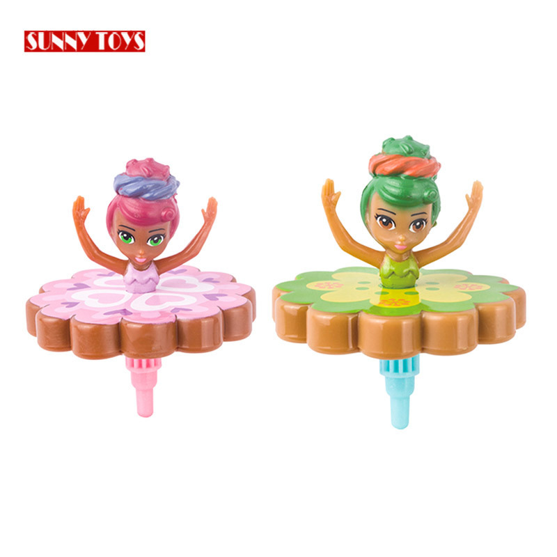 kids gift candy toys doll models girl 360 rotation dance doll with candy design package