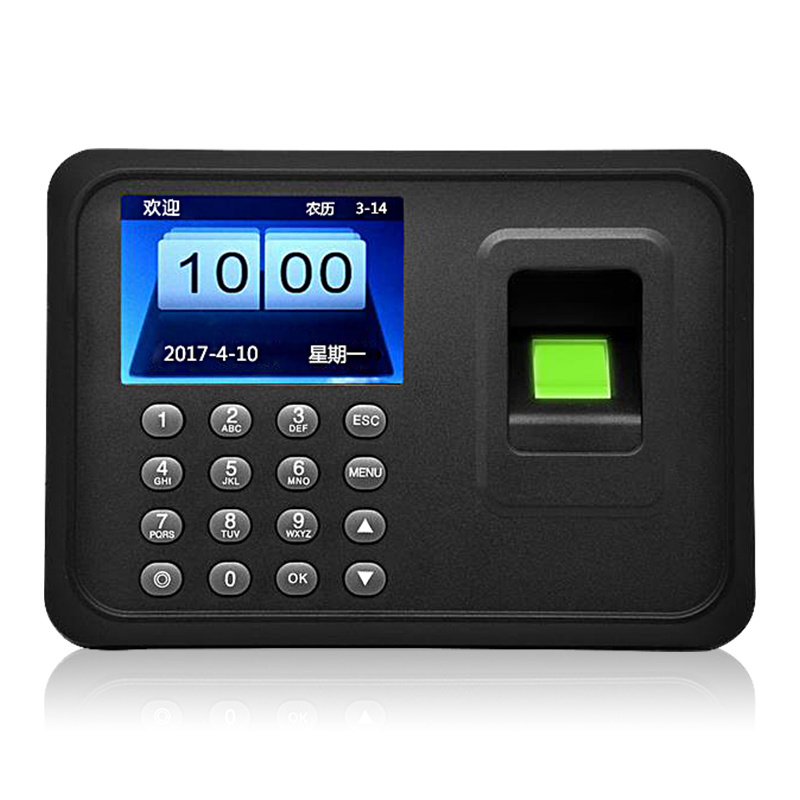 A6 Biometric Fingerprint Time Attendance Machine Fingerprint Lock System With Free Software-A6 Model