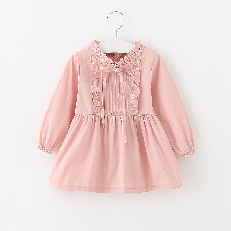 Hot Sale Baby Dress Pink Kids  Newborn Princess Sweet Dress Cute Baby Dress