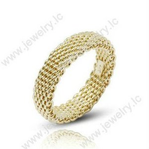 Gold Planting Silver Forever Love Tat Wedding Ring