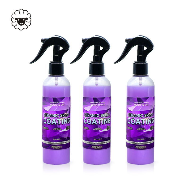 Professional Grade High Shine auto detailing products car polish wax nano ceramic coating spray