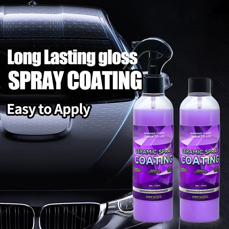 Professional Grade High Shine auto detailing products car polish wax nano ceramic coating spray