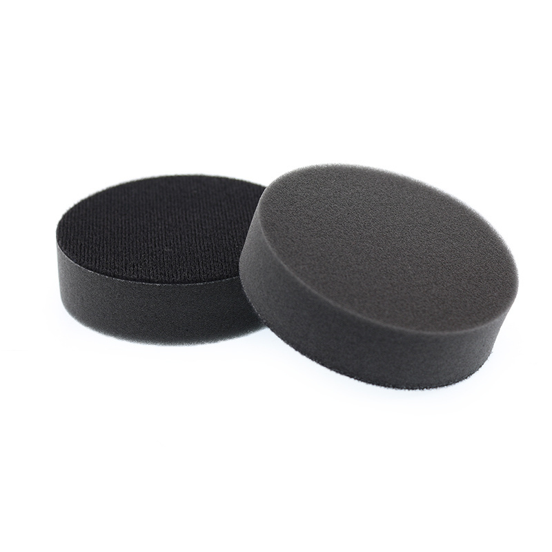 Auto care Black 3 inch finishing foam pad waxing sponge pad for drill machine