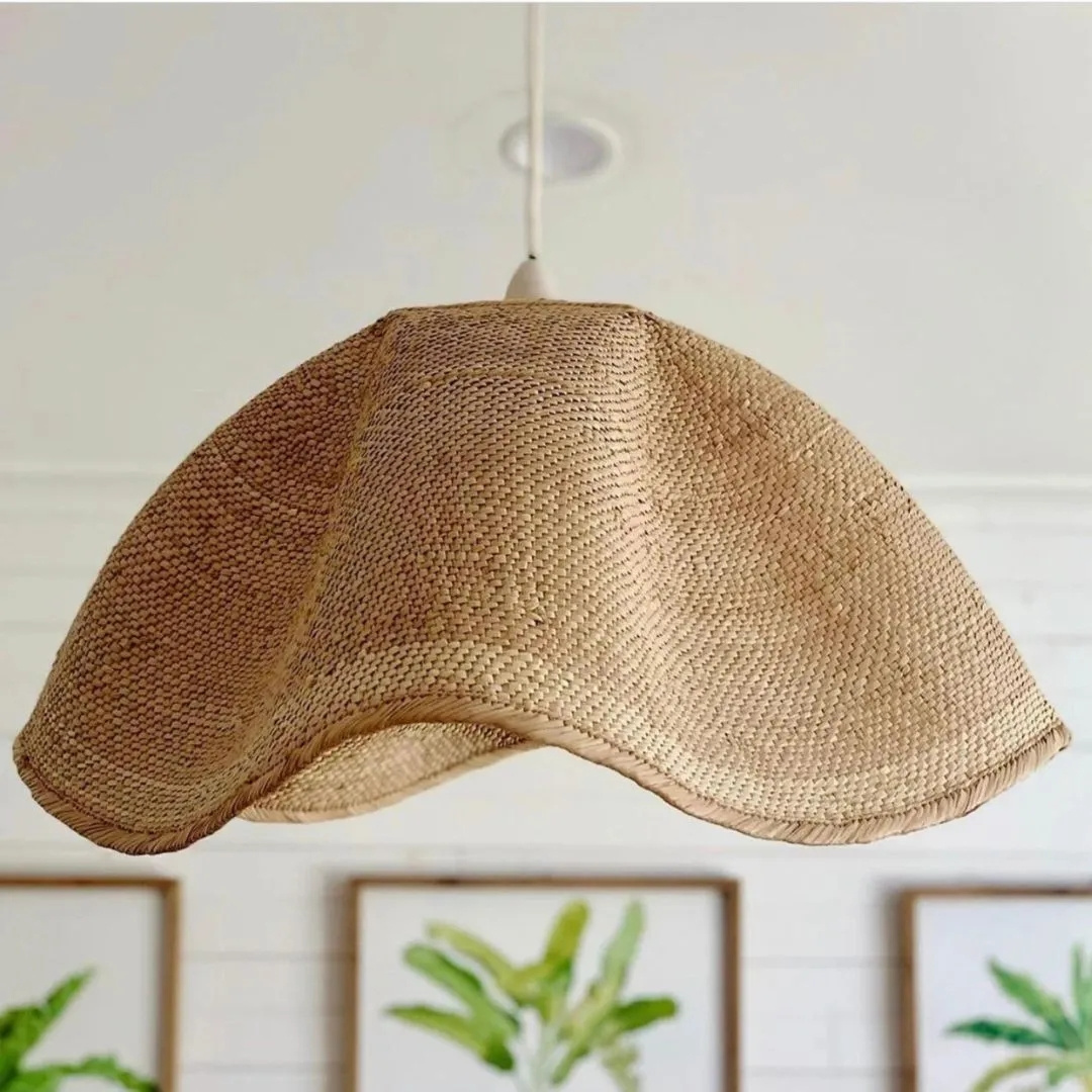 Rattan Lampshade Vintage Lampshades Indoor Lighting Ceiling Lights Paper Collection Traditional Bamboo New for Home Decoration