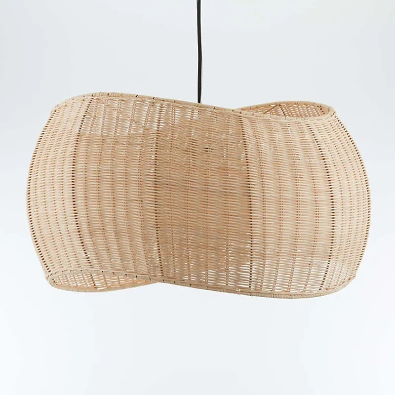 Rattan Lampshade Vintage Lampshades Indoor Lighting Ceiling Lights Paper Collection Traditional Bamboo New for Home Decoration