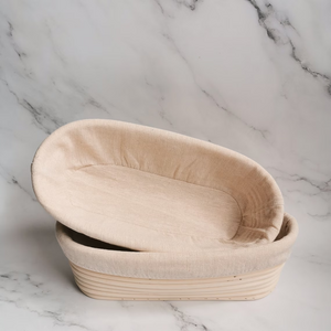 Cheap Item Wholesale Ecofriendly Rattan Bread Baguette Basket For Bakery Sourdough Proofing Basket Dough Fermentation Basket