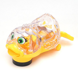 Electric Dance Swinging Duckling Sound And Light Climbing universal Walking  Duck Toy