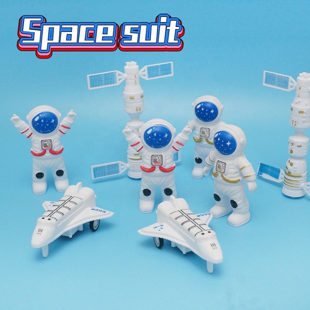 Desktop Creative Gifts Plastic Crafts Astronaut toys cake decorating supplies