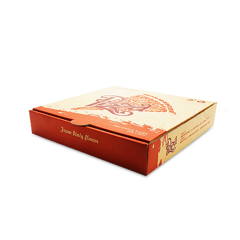 9/12/14 Inch Cheaper Paper Rectangular Reusable Takeout Pizza Paper Carton Box Manufacture Custom Printed Waterproof Kraft Paper