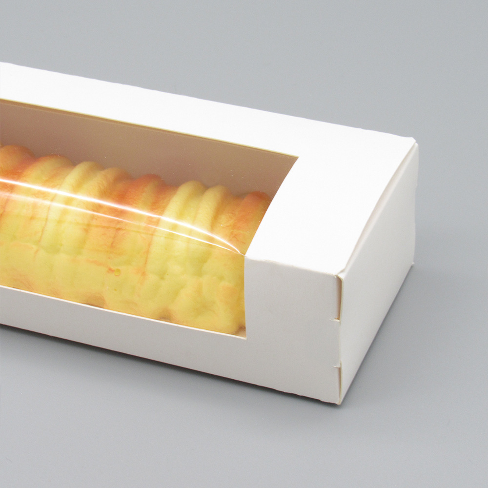 Bakery Cake Pastries Boxes Packing Cardboard Paper Pastry Box White Custom Size Logo Printing Food Container Cake Packaging