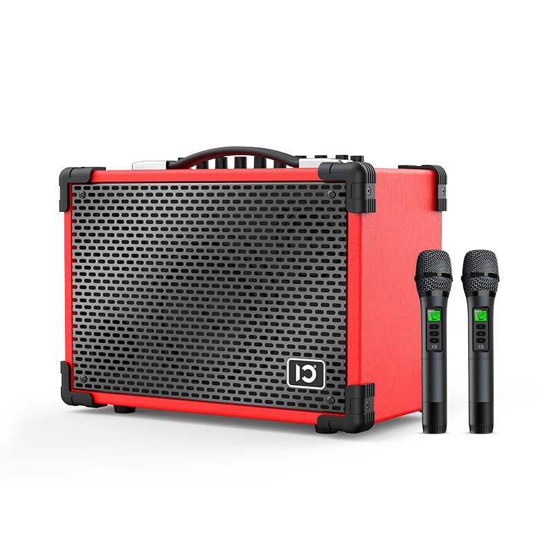 SHIDU 100w Portable rechargeable bluetooth karaoke speaker Professional Musical instrument Audio  guitar amplifier PA Speaker