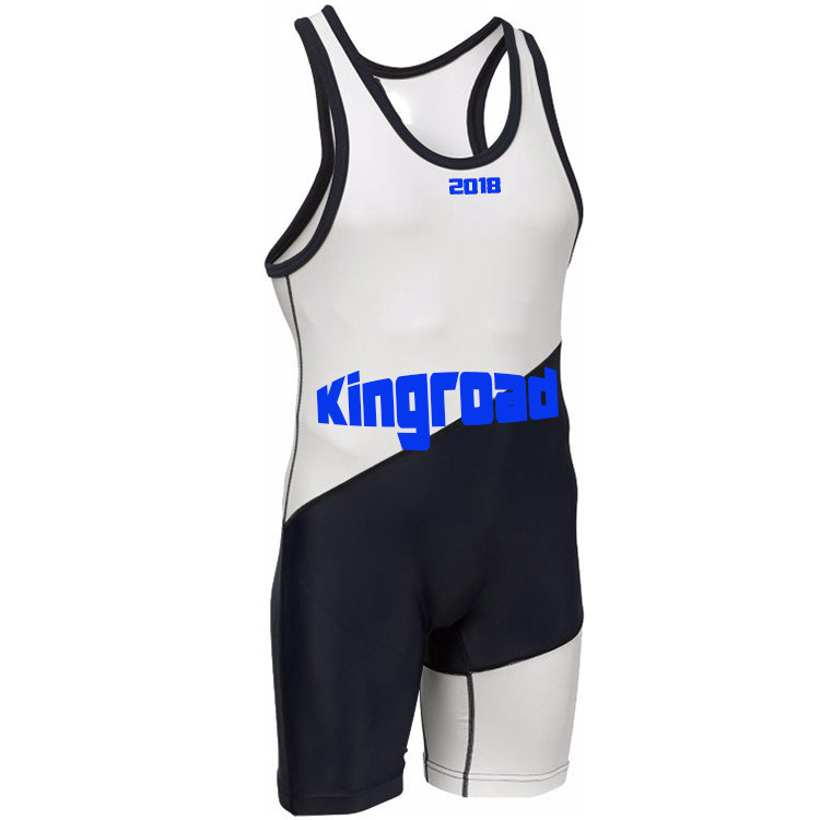 Latest design wholesale adult best design  workout clothing custom sublimated wrestling singlets