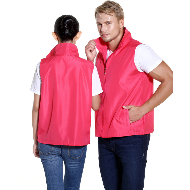 High Quality Mens Sleeveless Sport Volunteer Vest With Low MOQ